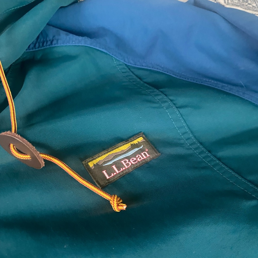 LL Bean Men’s XL Mountain Color block Classic Anorak